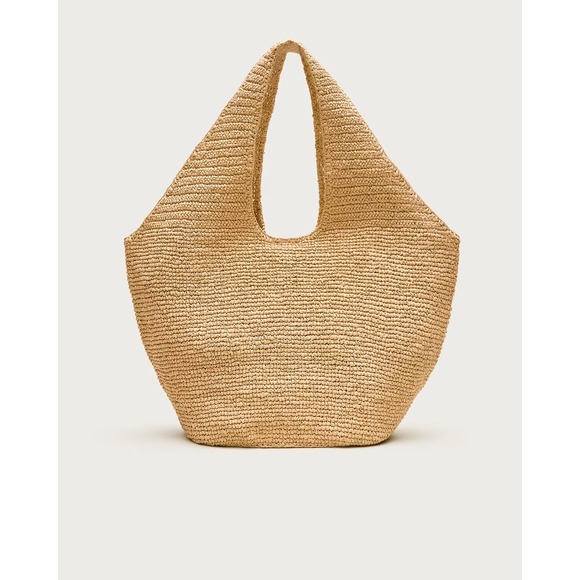 J.CREW Handbags - J. Crew NWT Large Handknotted Natural Straw Tote